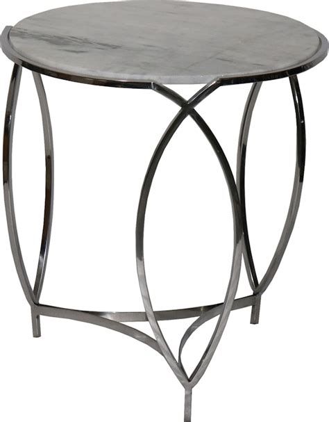 marble circle table metal carol house|Crestview Living Room St. Claire Side Table CVFNR5005 .